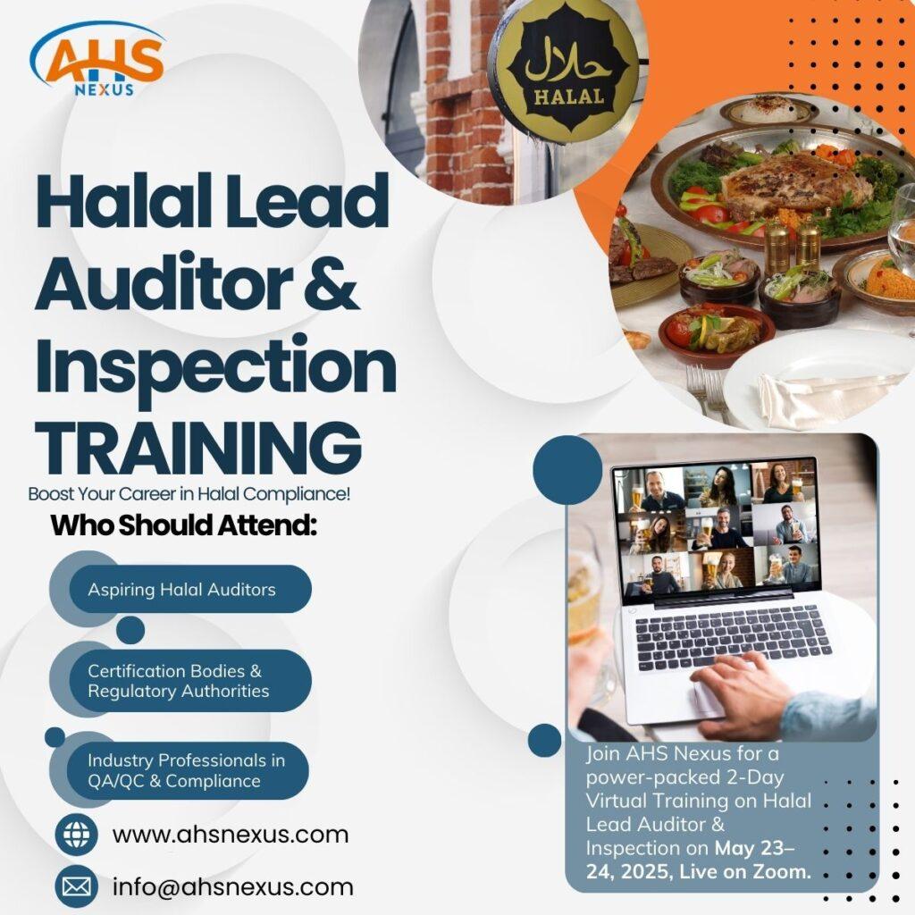 Halal Lead Auditor & Inspection TRAINING